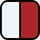 Cool White/Red
