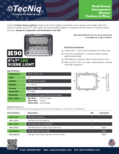 K90-Scene Product Sheet