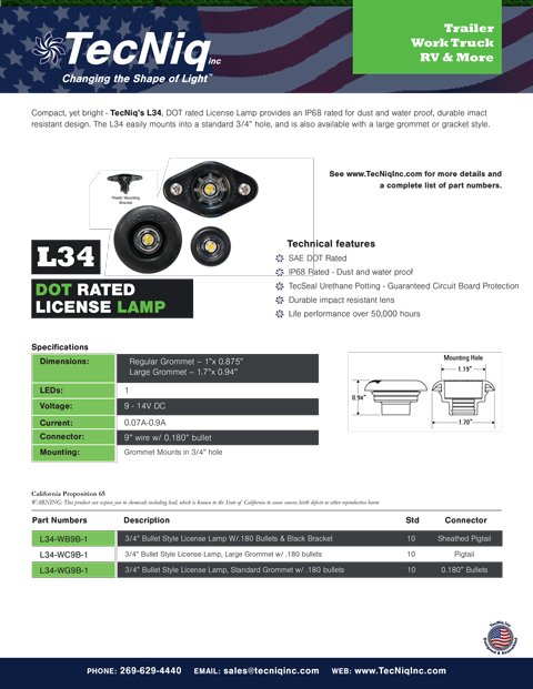 L34 Product Sheet
