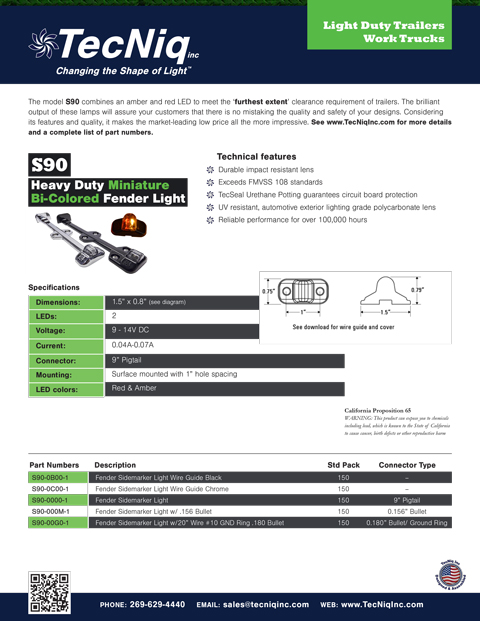 S90 Product Sheet