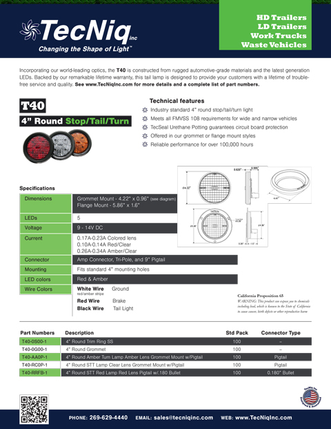 T40 Product Sheet